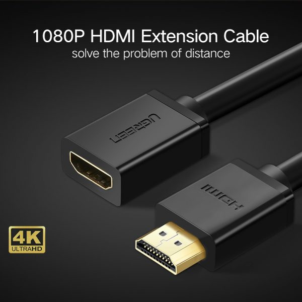 สาย HDMI Extension Cable 1080 P 3 D HDMI Male to Female Ugreen