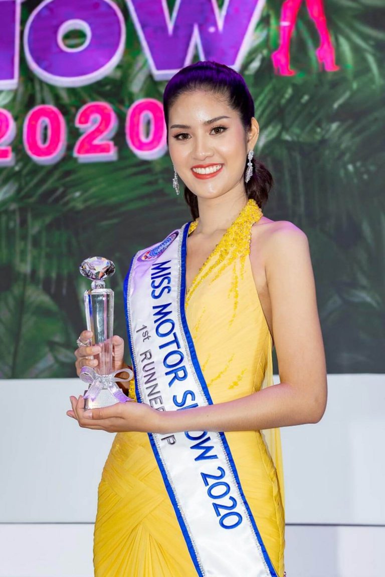 รองอันดับ 1 การประกวด Miss Motor Show 2020